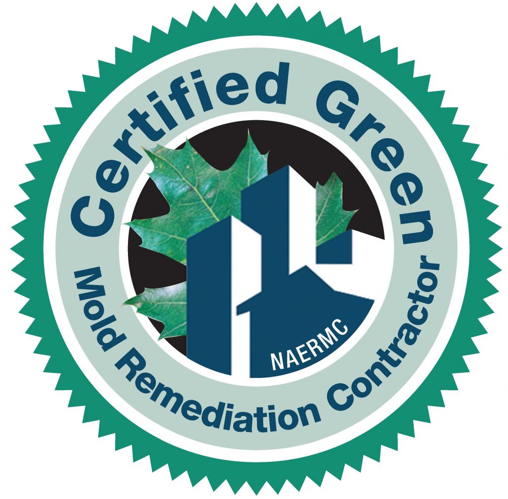 Certified Green Mold Remediation Contractor Badge